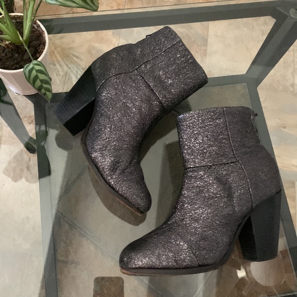 rag & bone Metallic Gunmetal Newbury Boot - Picture 12 of 12